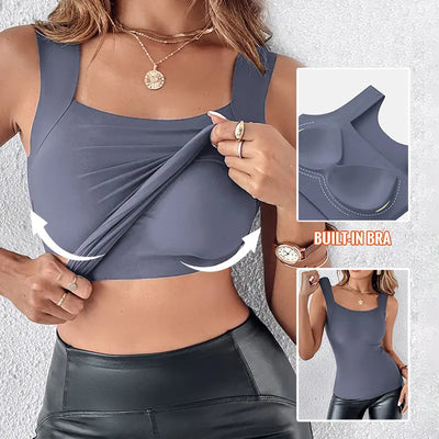 Built In Comfortable Tanktop Bra