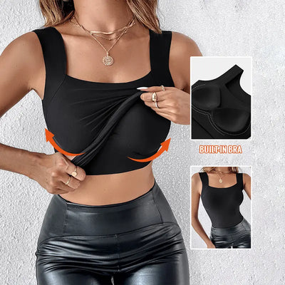 Built In Comfortable Tanktop Bra