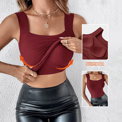 Built In Comfortable Tanktop Bra