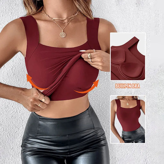 Built In Comfortable Tanktop Bra